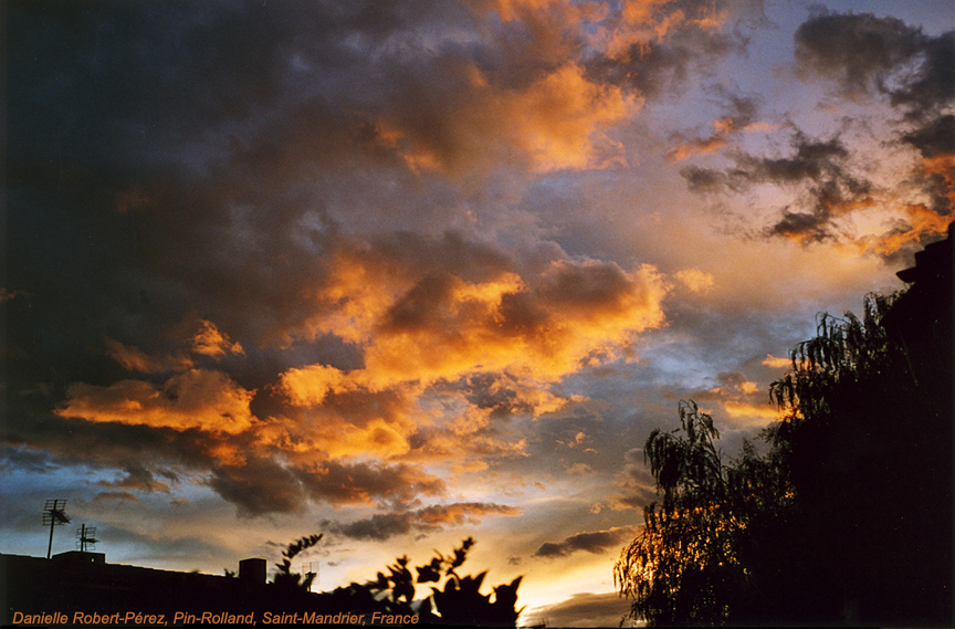Coucher de soleil à Pin Rolland -Saint-Mandrier, France 2004